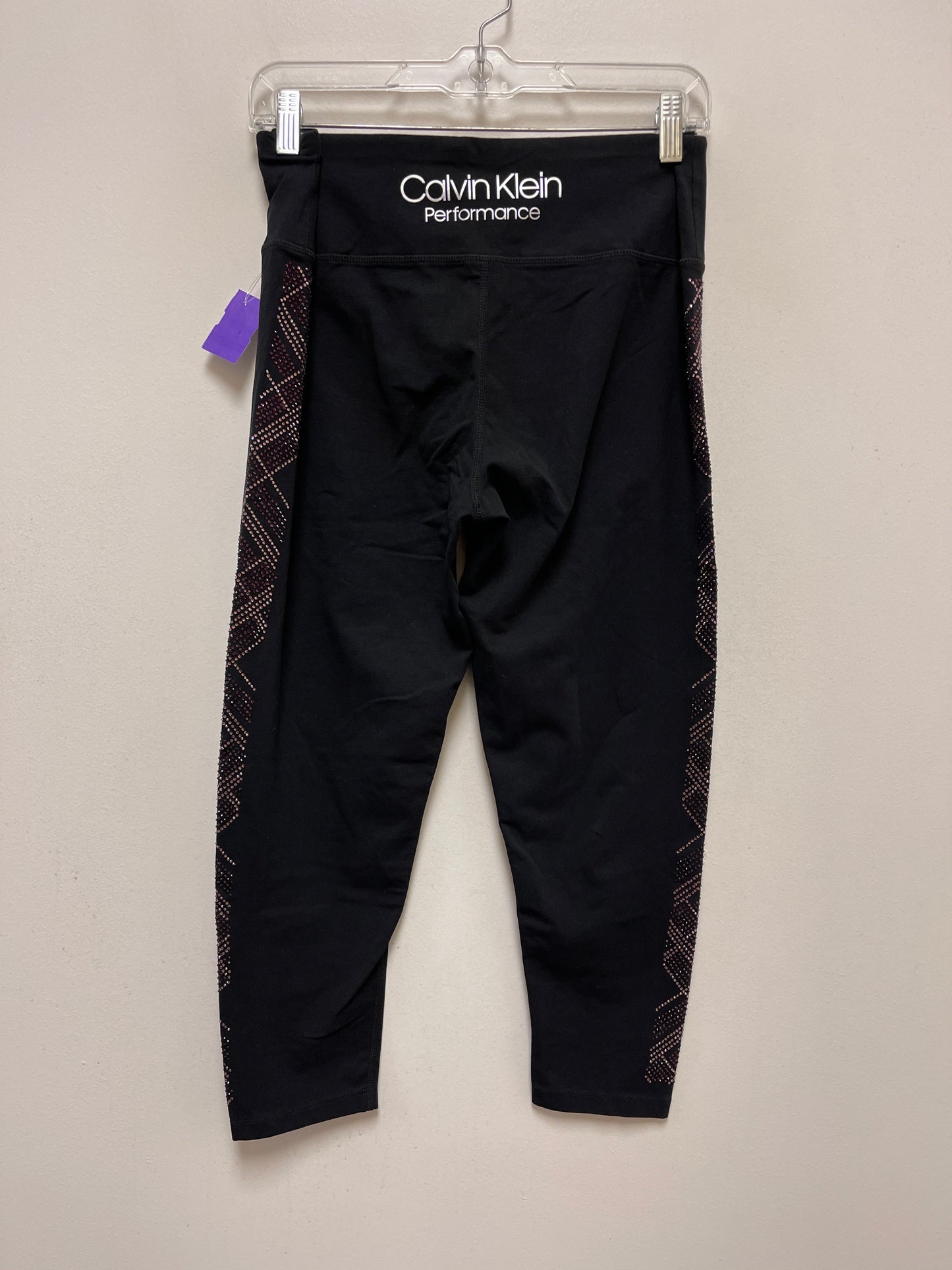 Black Athletic Pants Calvin Klein, Size Xl