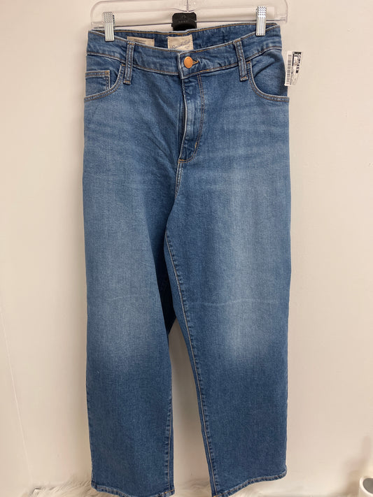 Jeans Straight By Universal Thread In Blue Denim, Size: 20