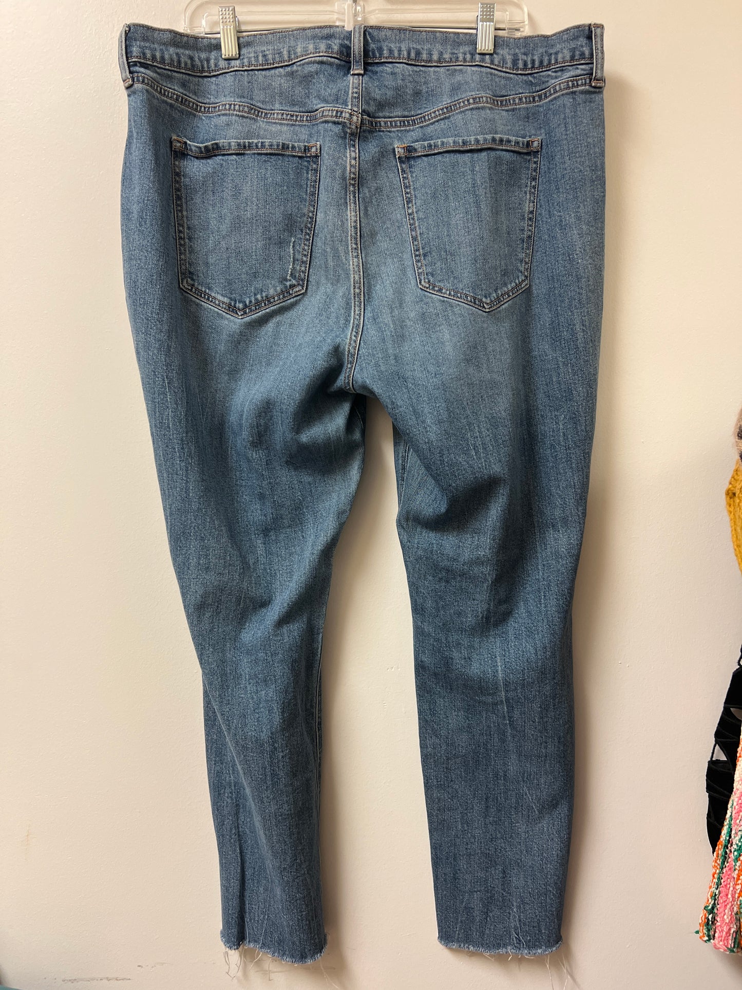 Jeans Boyfriend By Old Navy In Blue Denim, Size: 18