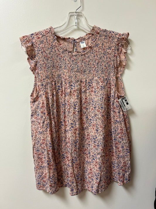 Top Short Sleeve By Old Navy In Pink, Size: L