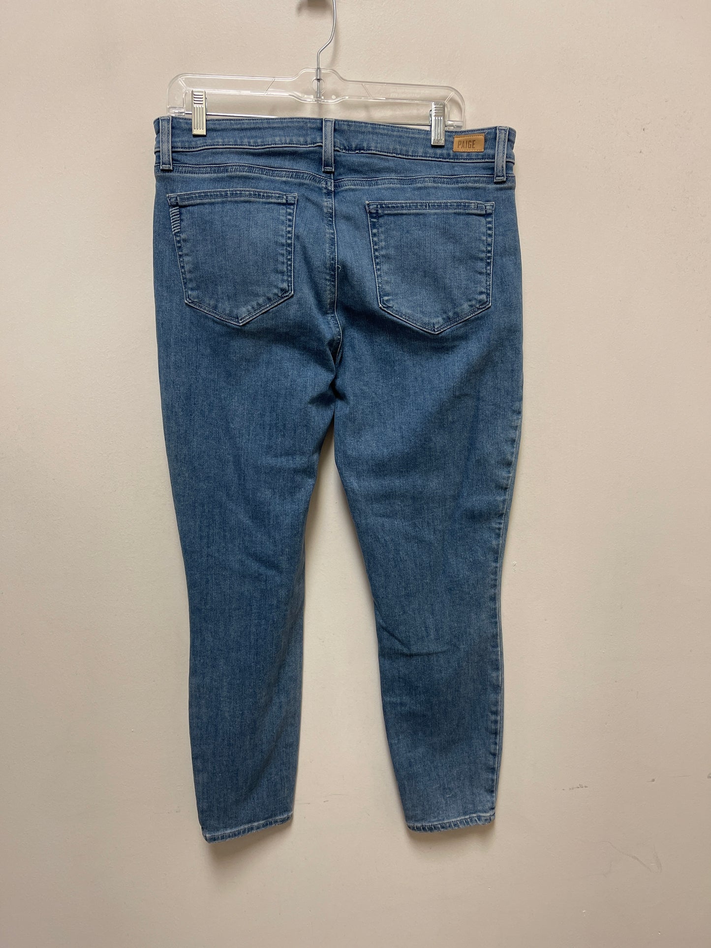 Jeans Designer By Paige In Blue Denim, Size: 14