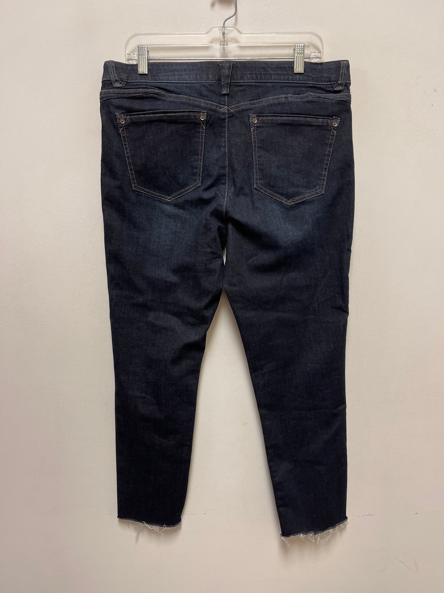 Jeans Skinny By Wit & Wisdom In Blue Denim, Size: 14