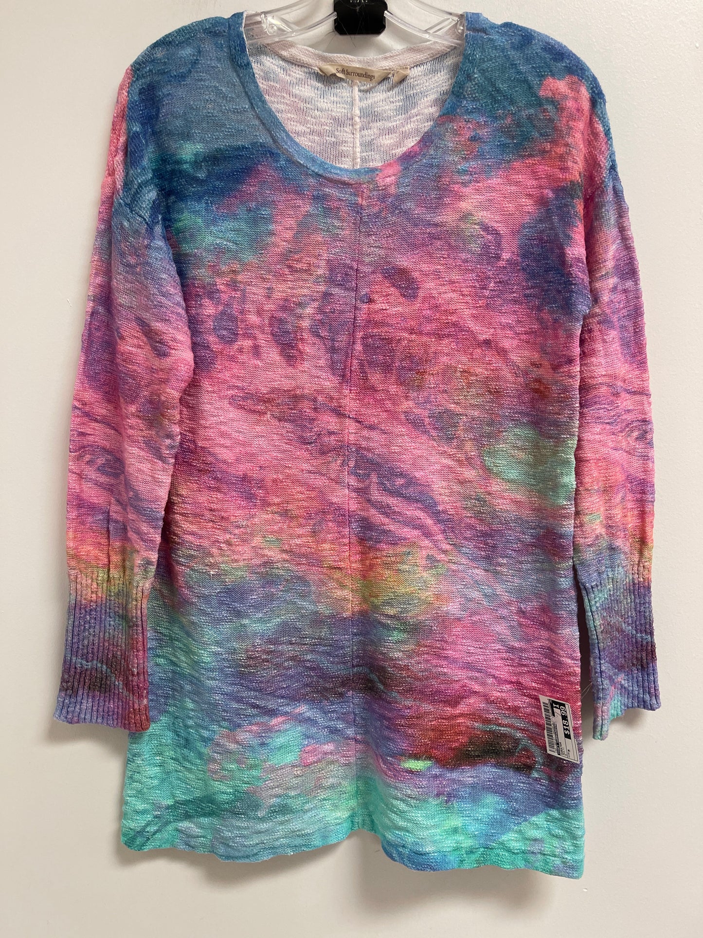 Sweater By Soft Surroundings In Multi-colored, Size: M