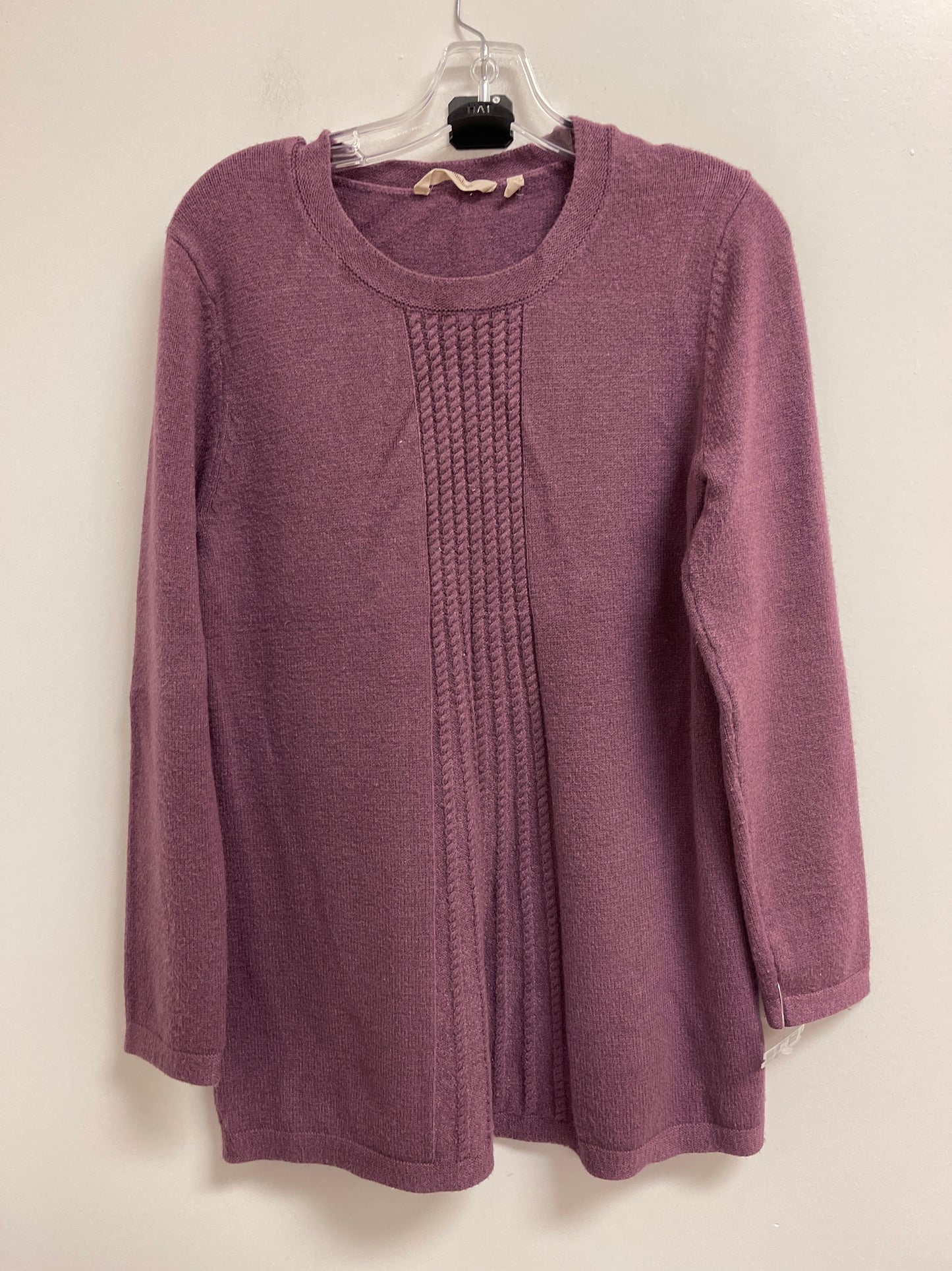 Sweater By Soft Surroundings In Mauve, Size: M