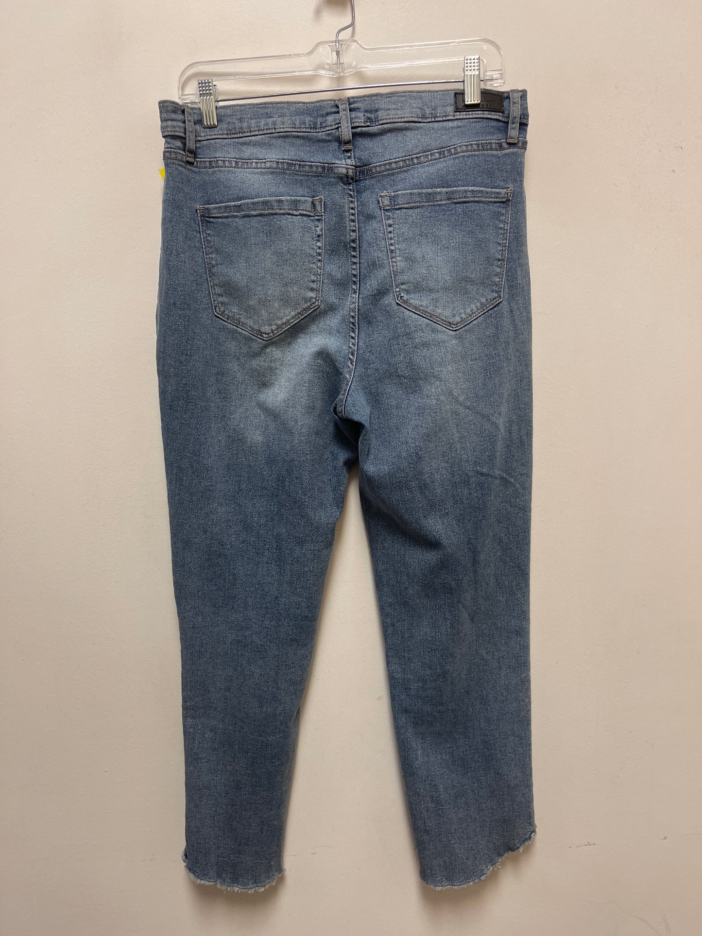 Jeans Skinny By Nicole Miller In Blue Denim, Size: 12