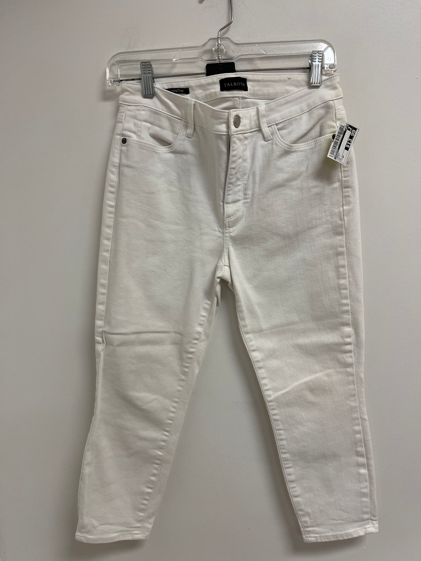 Capris By Talbots In White, Size: 6p