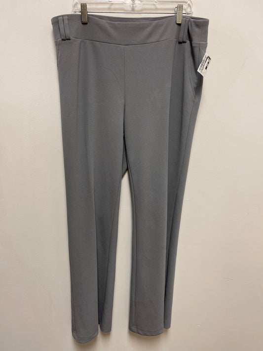 Pants Dress By Soho Design Group In Grey, Size: Xl