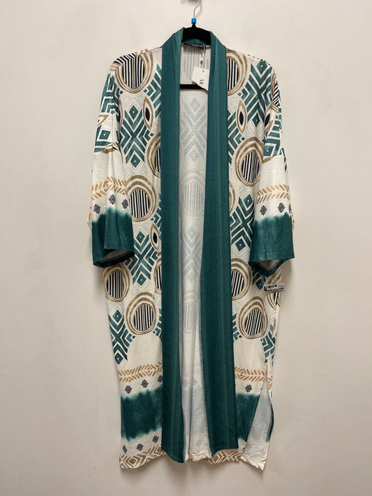 Kimono By Clothes Mentor In Green, Size: Osfm