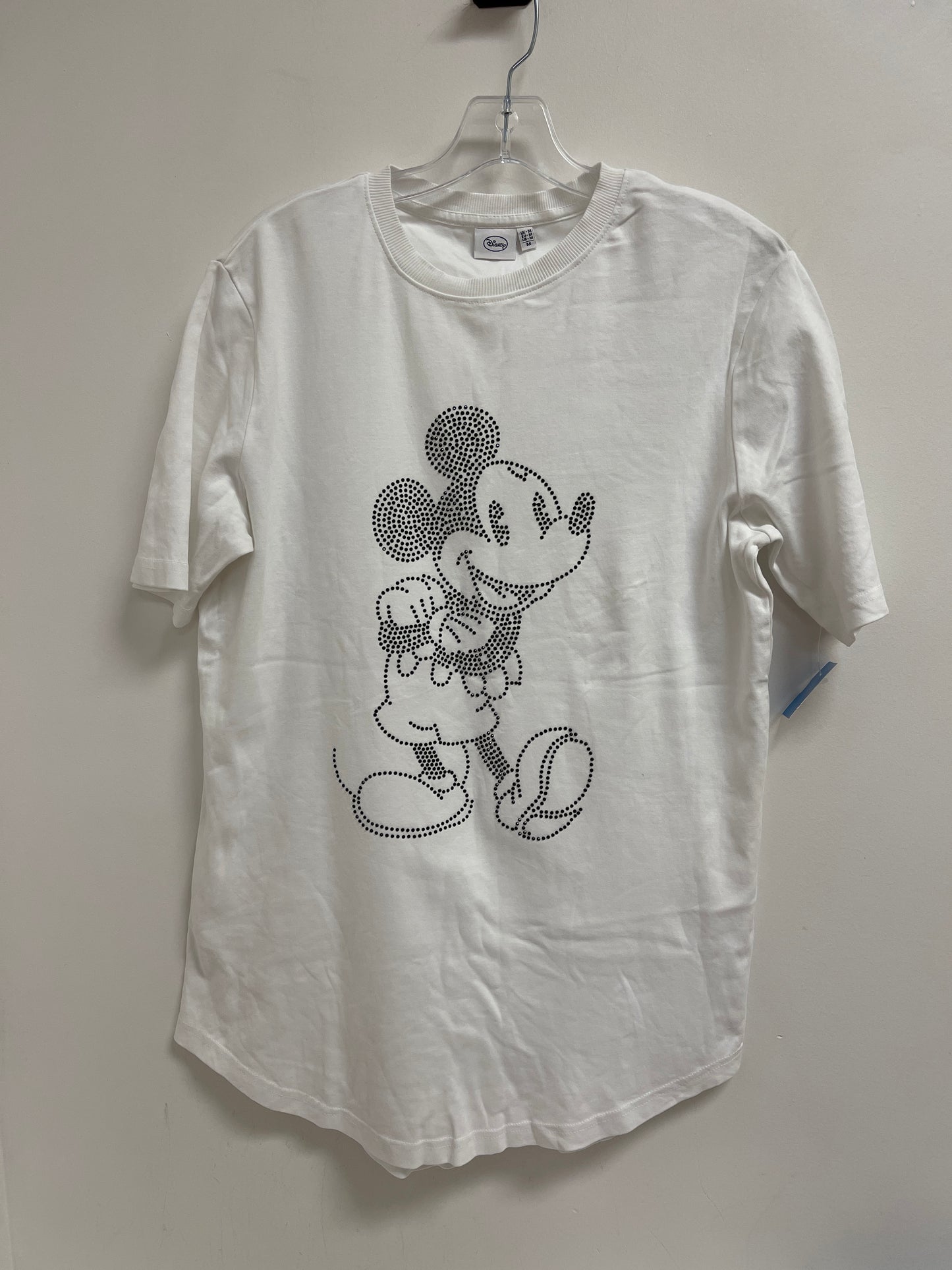 Tunic Short Sleeve By Disney Store In White, Size: M