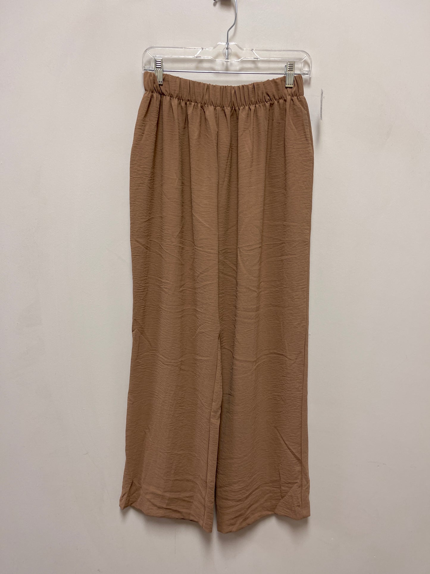 Pants Wide Leg By Clothes Mentor In Tan, Size: 12