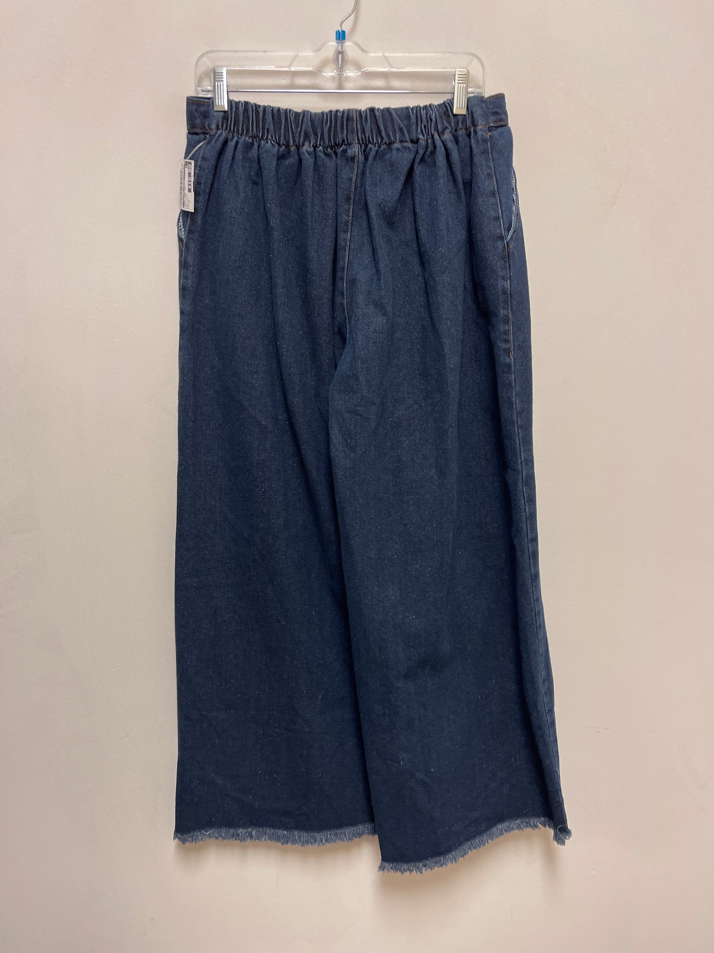 Jeans Wide Leg By Clothes Mentor In Blue Denim, Size: 14
