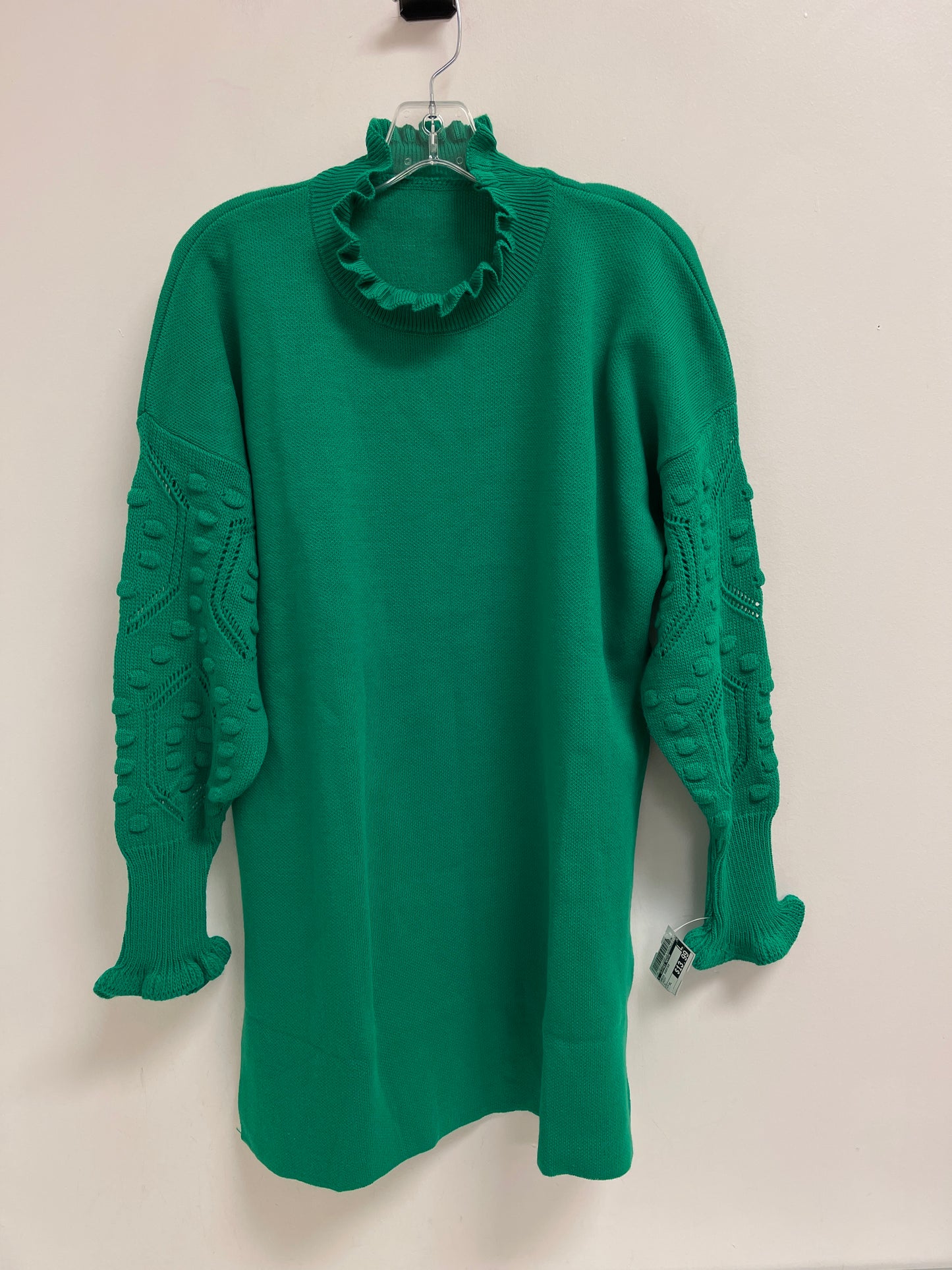 Dress Sweater By Clothes Mentor In Green, Size: Xl