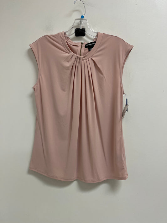 Top Sleeveless By Liz Claiborne In Pink, Size: M