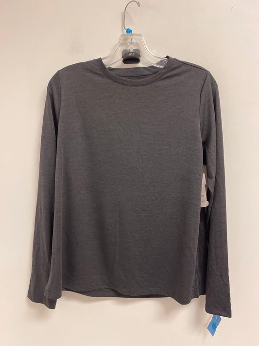 Athletic Top Long Sleeve Crewneck By Xersion In Grey, Size: M