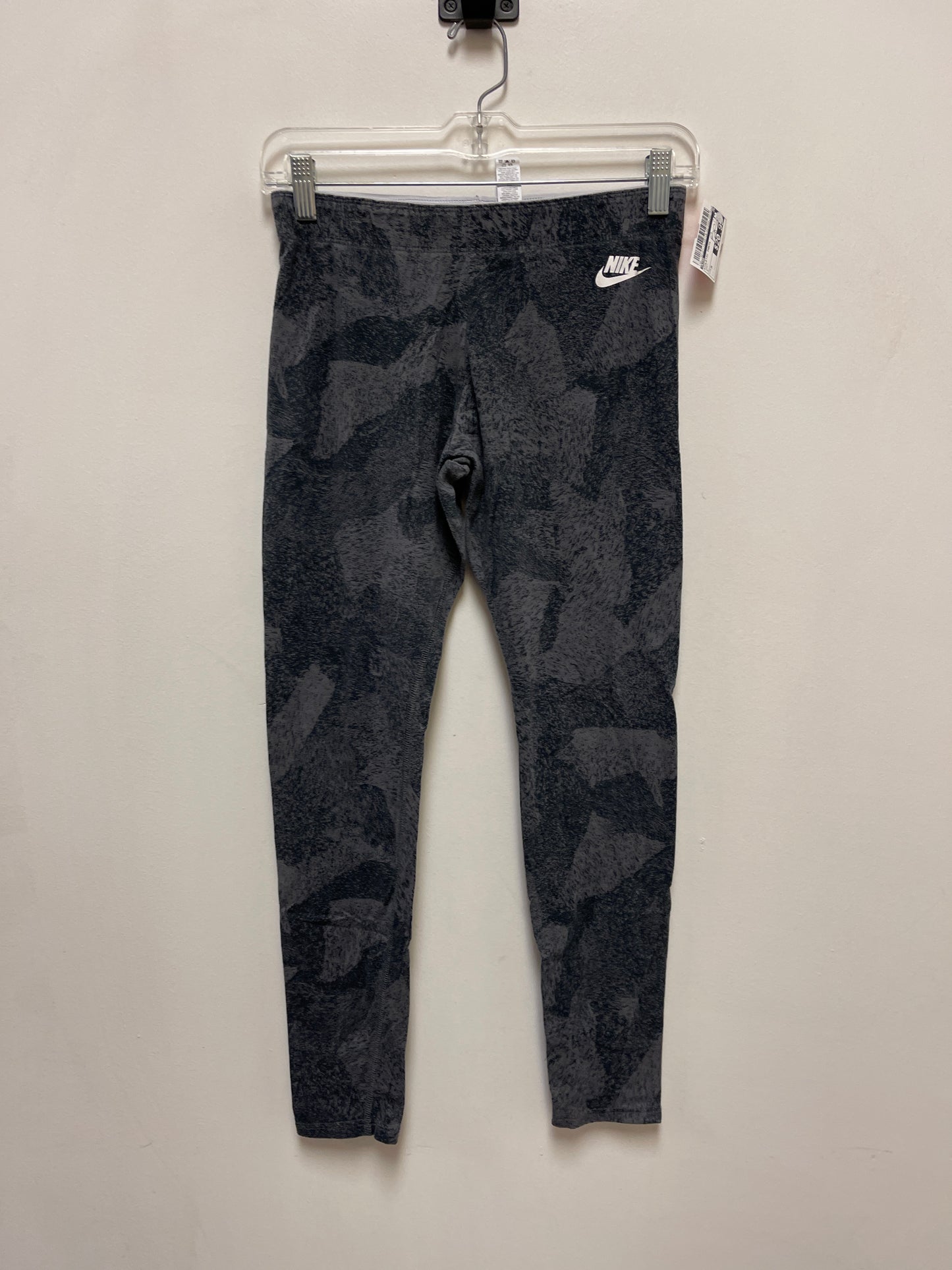 Athletic Pants By Nike In Grey, Size: M