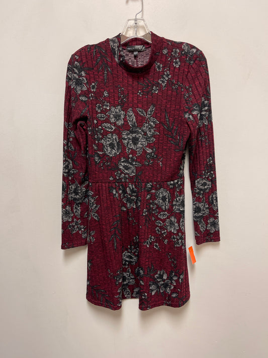 Dress Casual Midi By Clothes Mentor In Red, Size: S