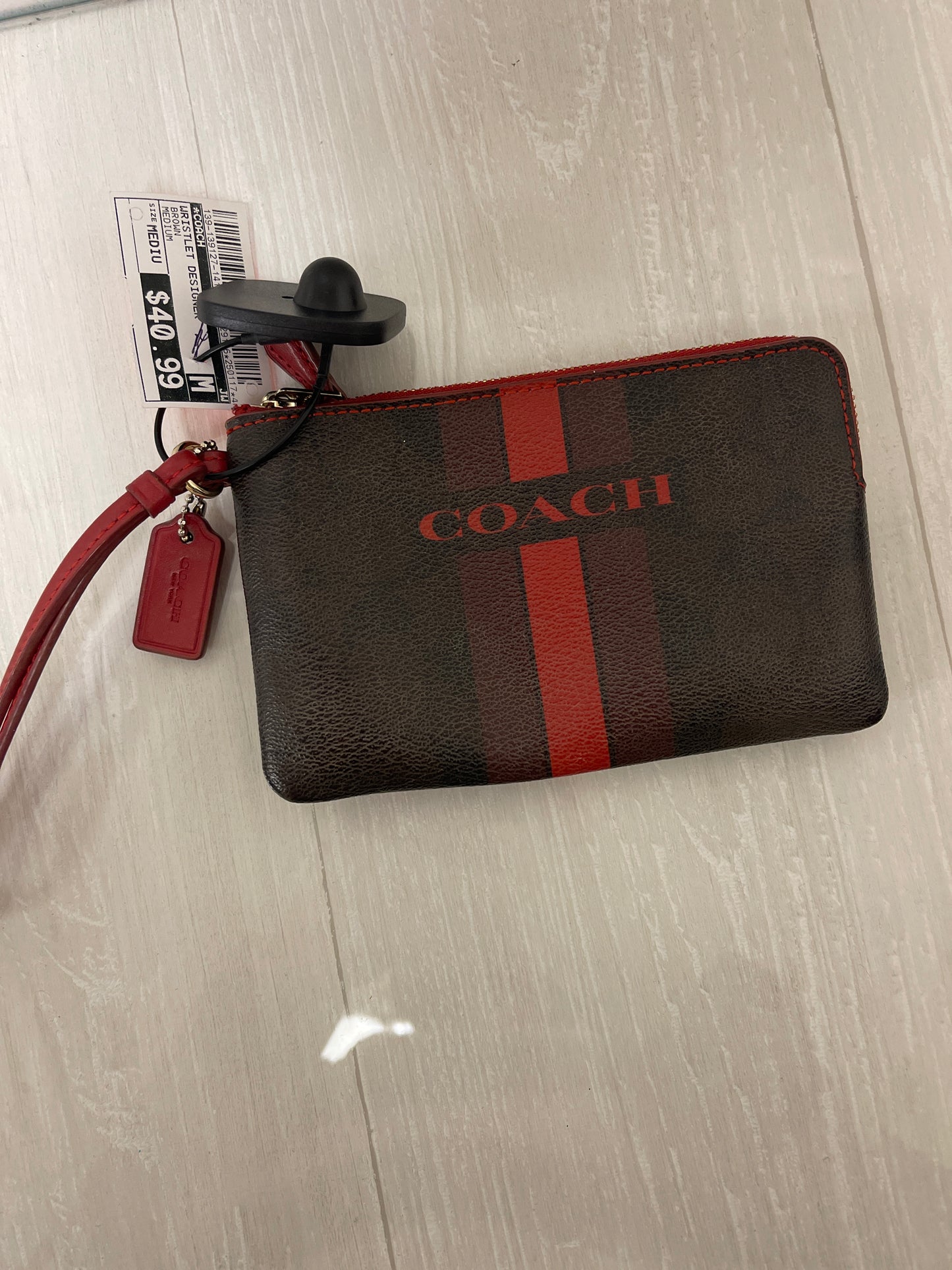 Wristlet Designer By Coach, Size: Medium