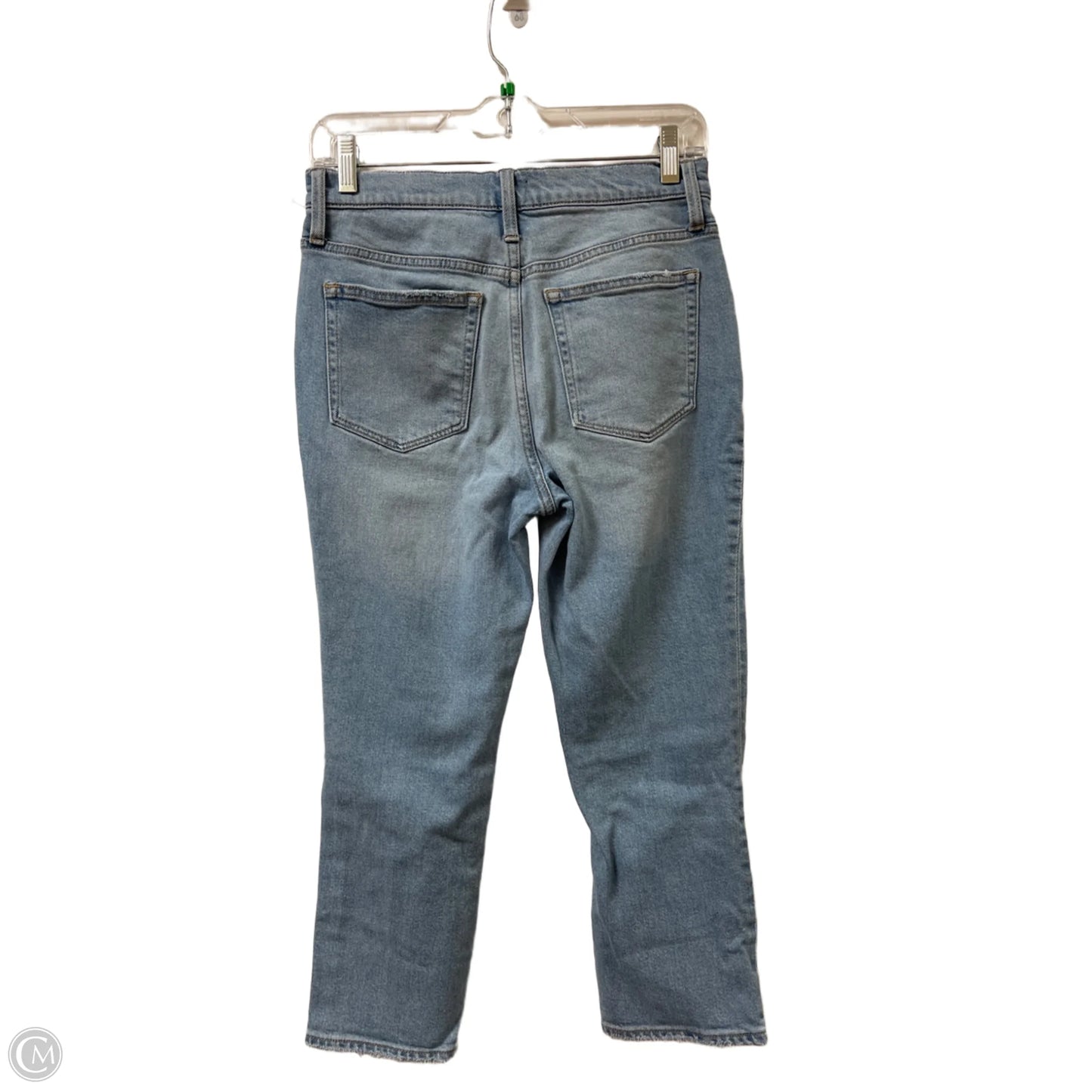 Jeans Straight By J. Crew In Blue Denim, Size: 4p