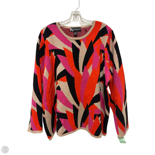 Sweater By Clothes Mentor In Multi-colored, Size: 2x