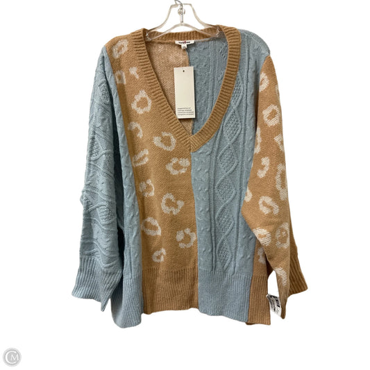 Sweater By Clothes Mentor In Tan, Size: 2x