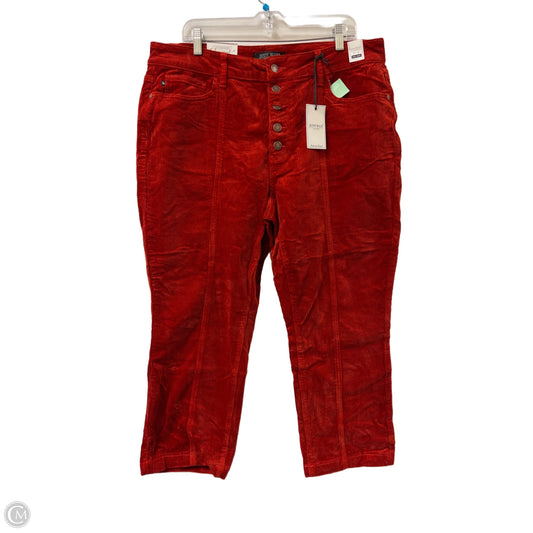 Pants Corduroy By Judy Blue In Orange, Size: 18