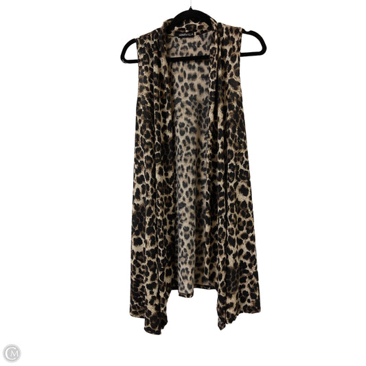Vest Other By Heimish Usa In Animal Print, Size: M