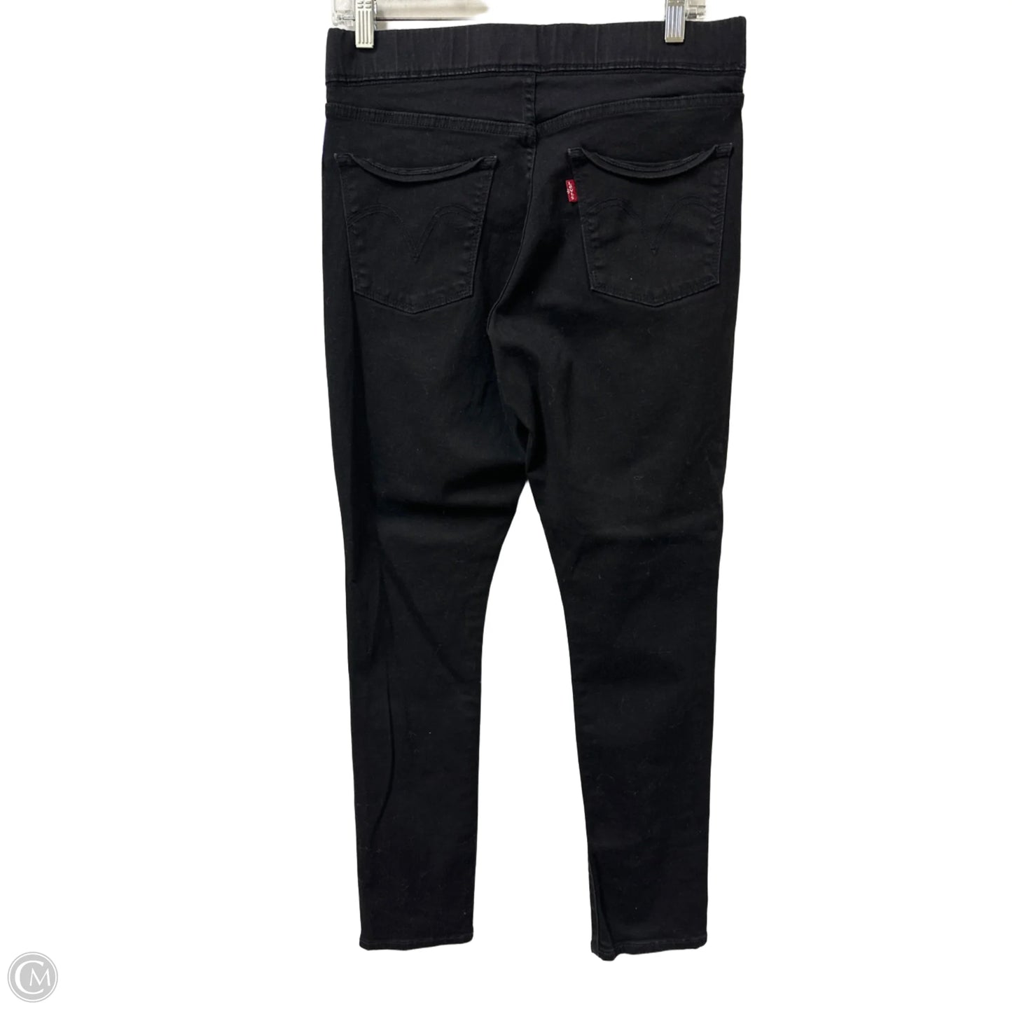 Jeans Skinny By Levis In Black, Size: 10