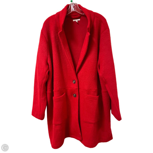 Coat Other By Maurices In Red, Size: 2x