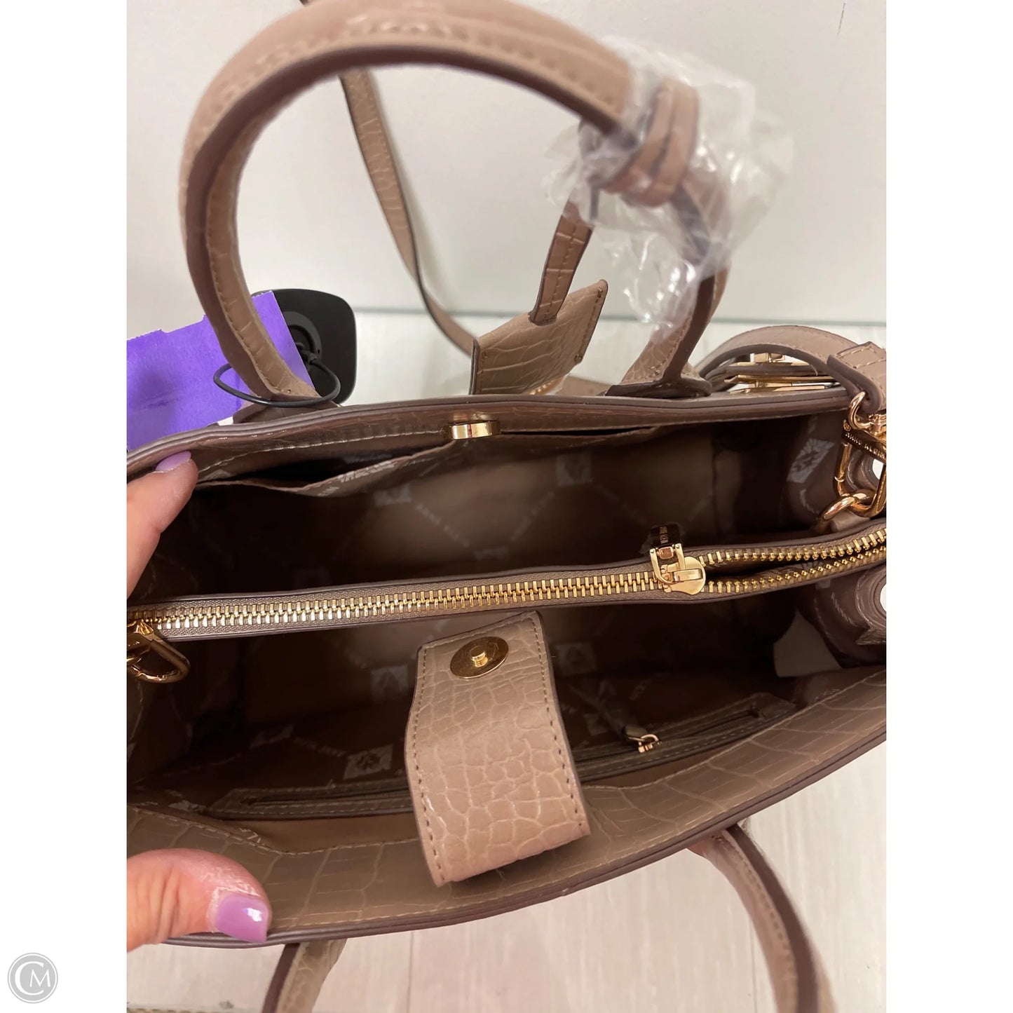 Handbag By Anne Klein, Size: Large