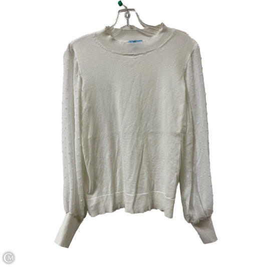 Sweater By C And C In White, Size: M