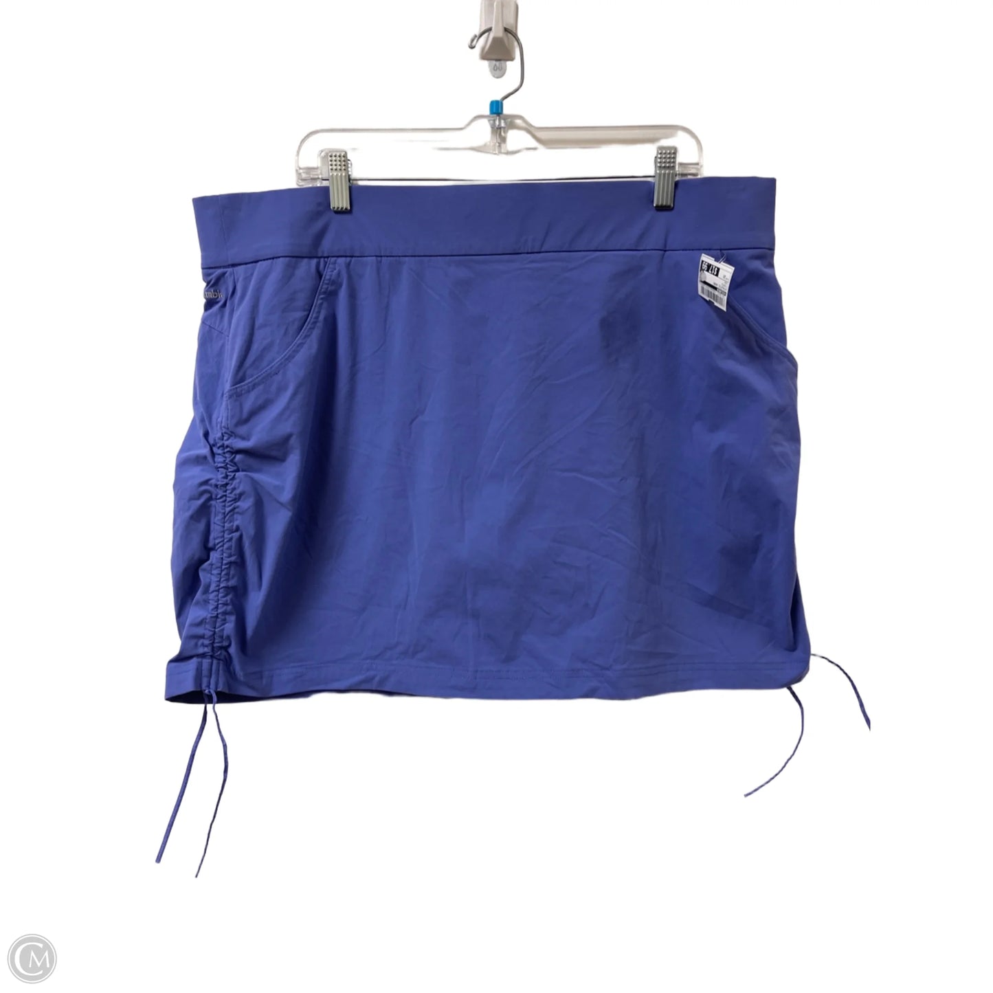 Athletic Skort By Columbia In Purple, Size: 2x