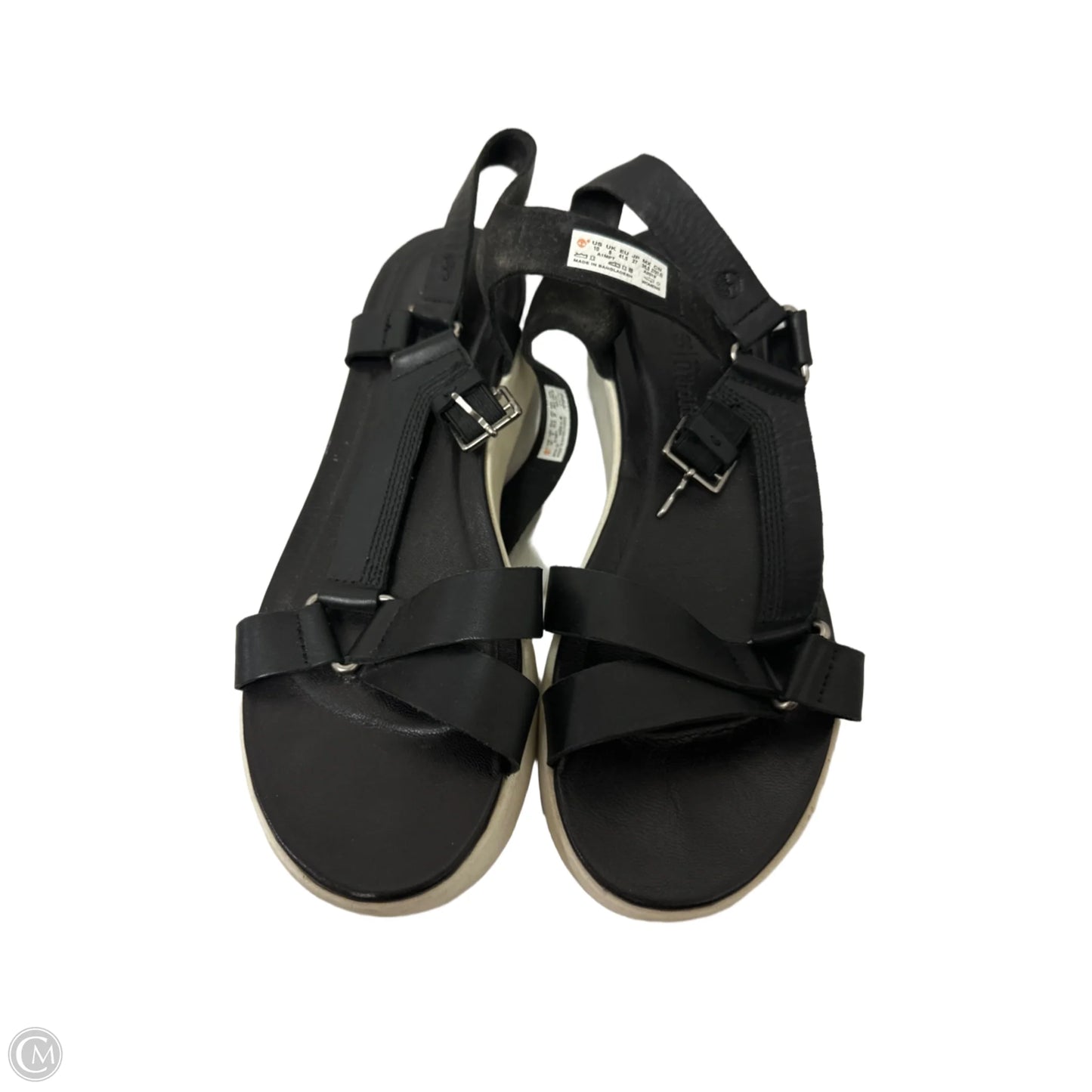 Sandals Flats By Timberland In Black, Size: 10