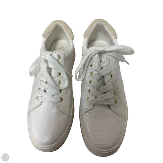 Shoes Flats By Scoop In White, Size: 9
