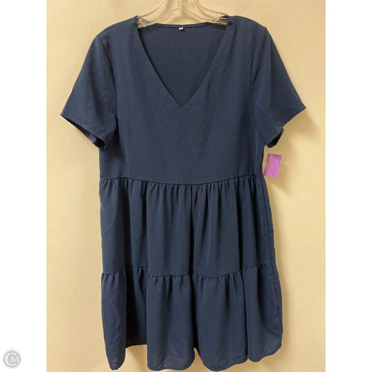 Dress Casual Midi By Clothes Mentor In Navy, Size: S