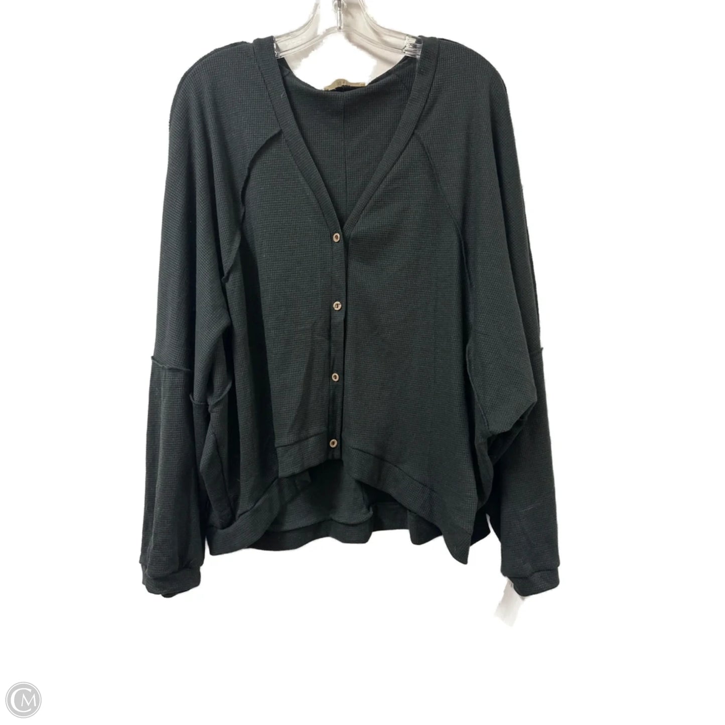 Top Long Sleeve By Clothes Mentor In Black, Size: 2x