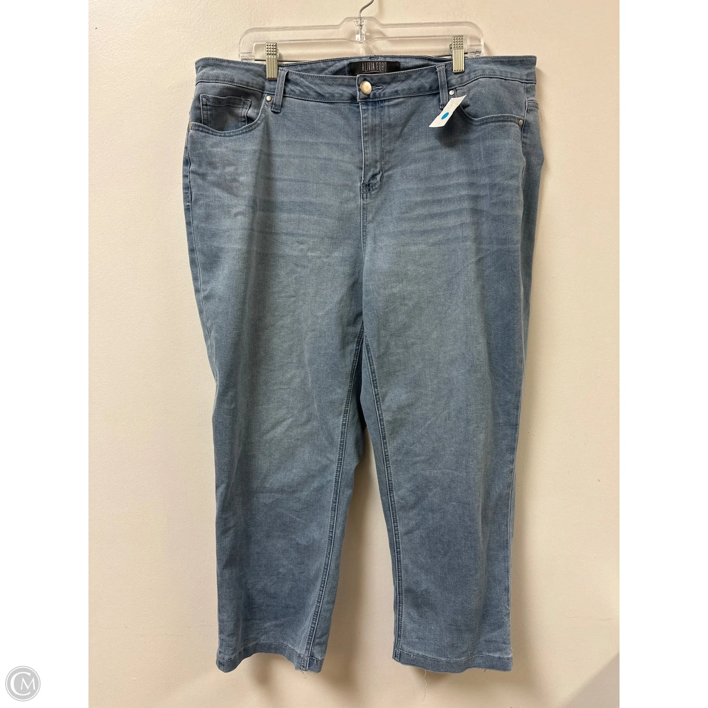Jeans Skinny By Clothes Mentor In Blue Denim, Size: 20