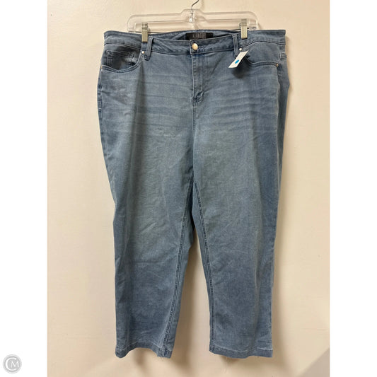 Jeans Skinny By Clothes Mentor In Blue Denim, Size: 20