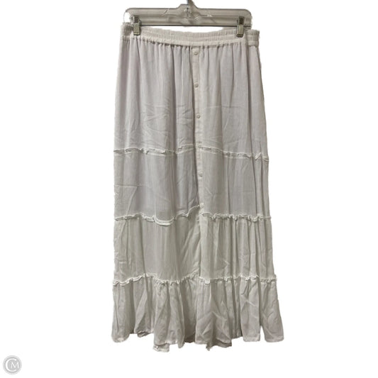 Skirt Maxi By New Directions In White, Size: 12
