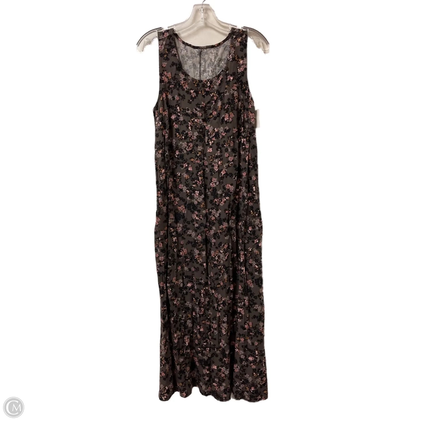 Dress Casual Maxi By Clothes Mentor In Floral Print, Size: L