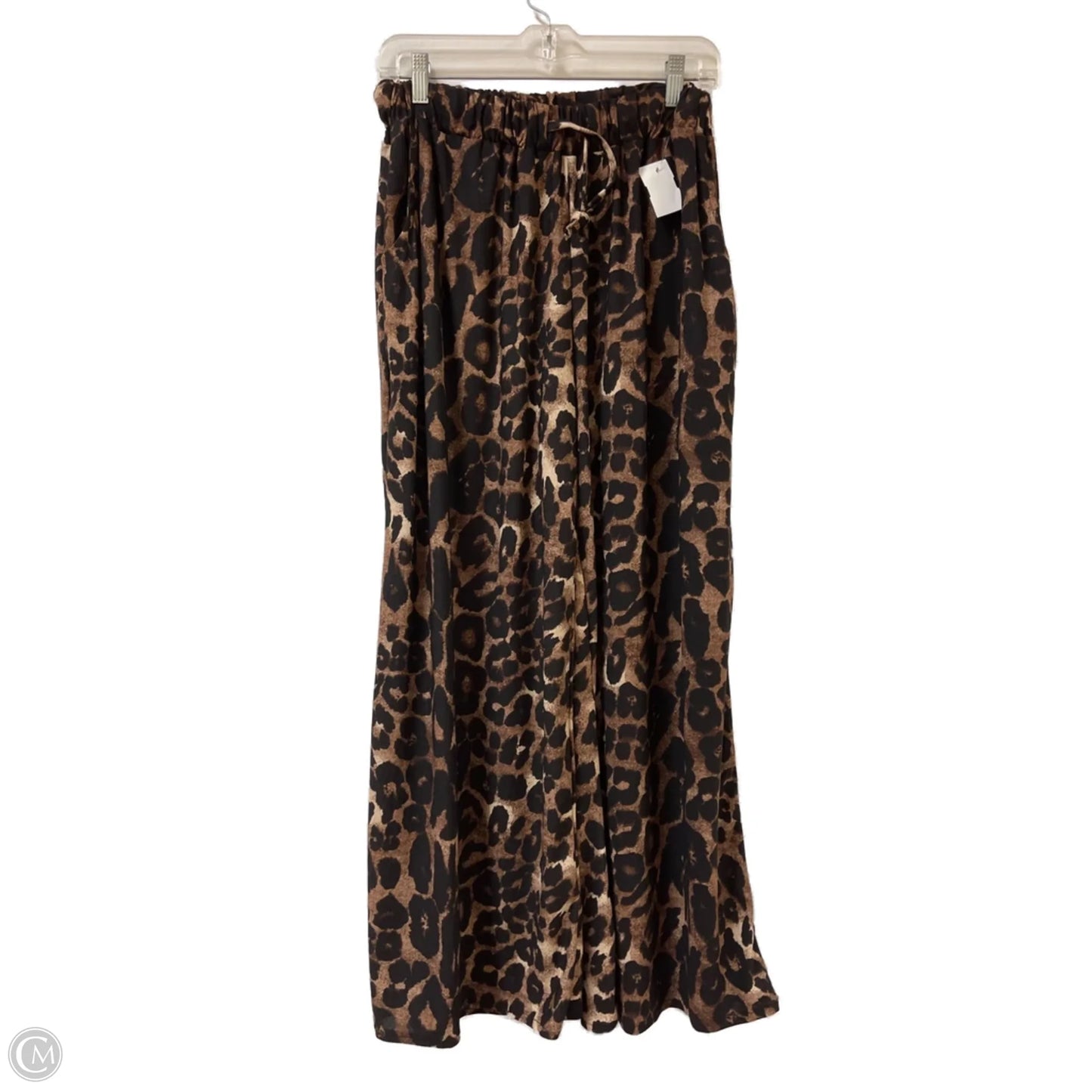 Pants Wide Leg By Clothes Mentor In Leopard Print, Size: 24