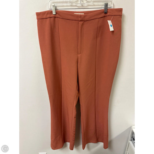 Pants Dress By Clothes Mentor In Orange, Size: 14