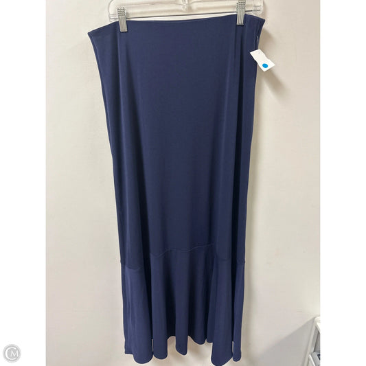 Skirt Maxi By Eci In Navy, Size: 8