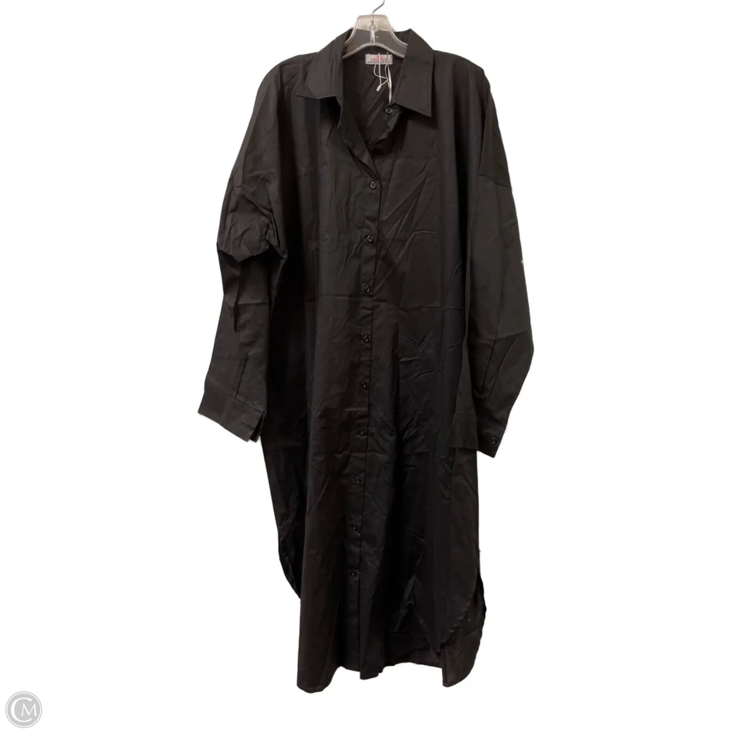 Dress Casual Maxi By Clothes Mentor In Black, Size: 1x