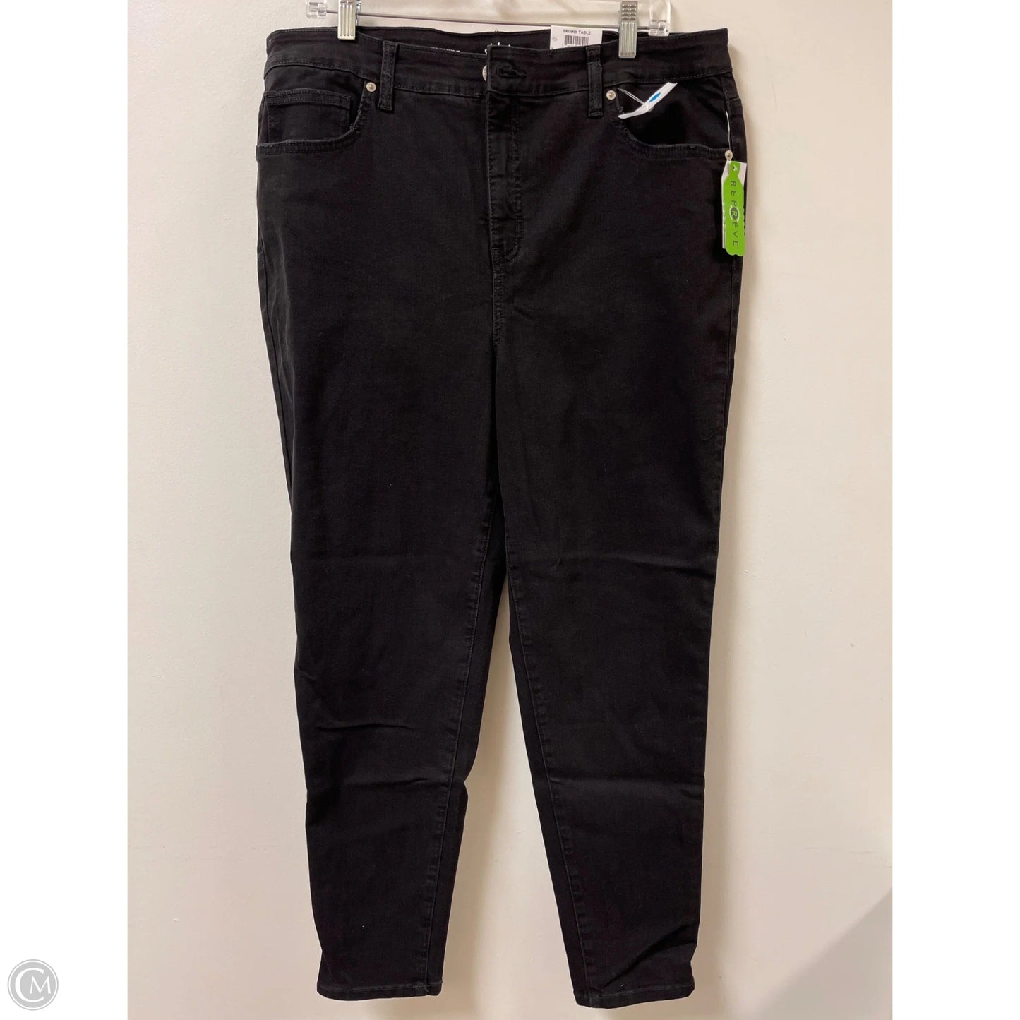 Jeans Straight By Style And Company In Black, Size: 18