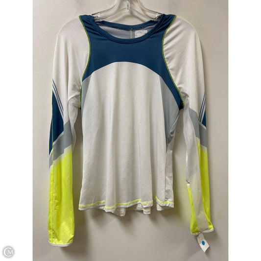 Athletic Top Long Sleeve Crewneck By Clothes Mentor In Yellow, Size: M