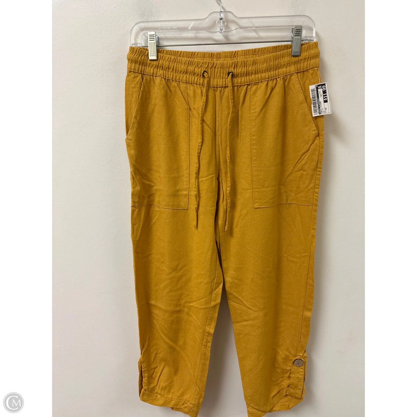 Pants Joggers By Jules & Leopold In Yellow, Size: 6p