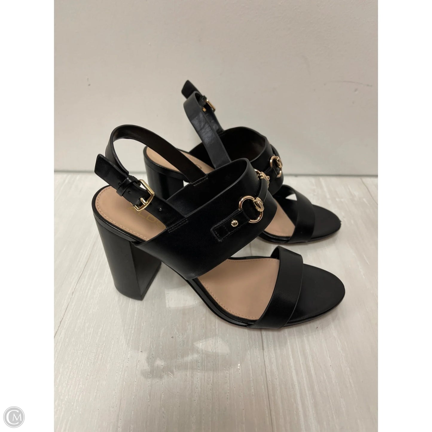 Shoes Heels Stiletto By Aldo In Black, Size: 7.5
