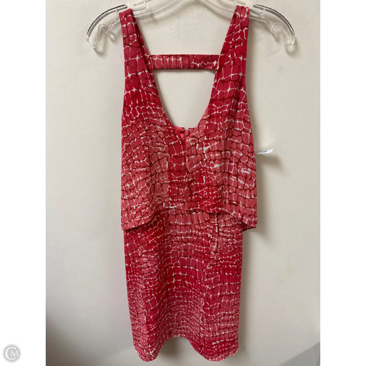 Dress Casual Midi By White House Black Market In Red, Size: Xs