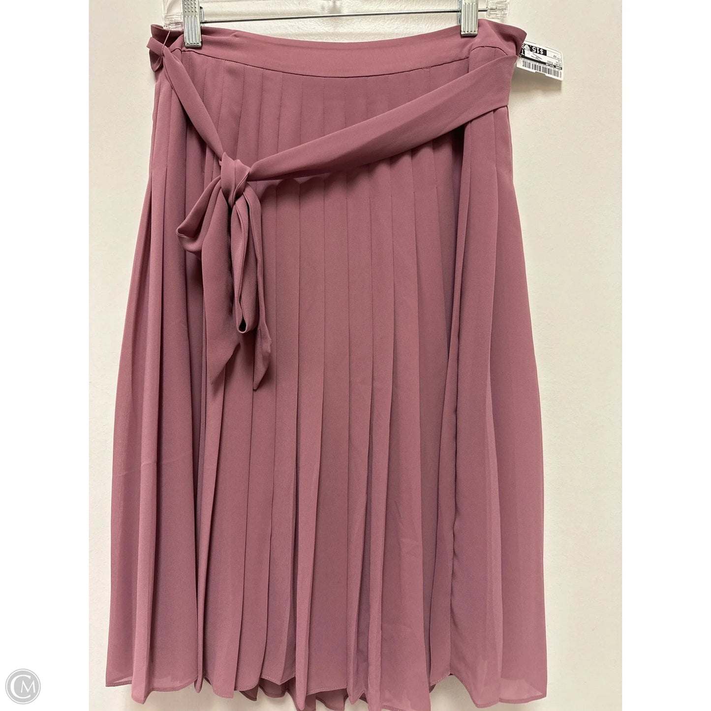 Skirt Midi By Ann Taylor In Pink, Size: 12