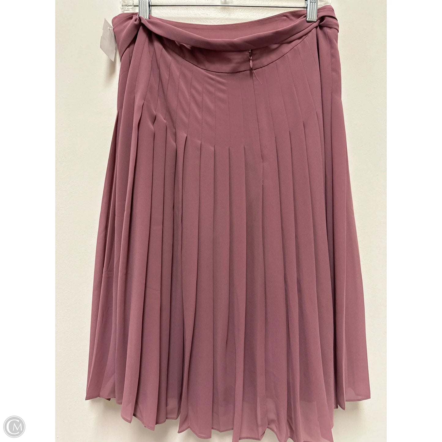 Skirt Midi By Ann Taylor In Pink, Size: 12